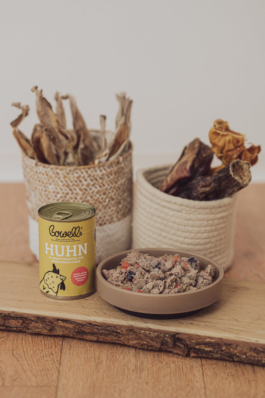 Bowell's Huhn Adult mit Beeren mit klarer Zutatenliste